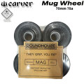 CARVER カーバー スケートボード ウィール Mug Wheel マグウィール 70mm 4個1SET スケート