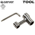 CARVER カーバー スケートボード ドライバー ツールキット TOOL KIT バレットツール レンチ プラスドライバー 六角レンチ 工具 サーフスケート