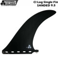 2024 サーフィンフィン CHANNEL ISLANDS チャンネルアイランド フィン SINGLE FIN 9.5 SANDED ロングボード センターフィン シングルフィン  <br>