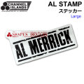 CHANNEL ISLANDS ステッカー AL STAMP シールロゴステッカー [135mm / Lサイズ] シール プリントステッカー アクセサリー アルメリック サーフボード チャンネルアイランド