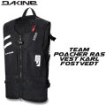 [現品限り] DAKINE ダカイン TEAM POACHER RAS VEST KARL FOSTVEDT バックパック BE237-203 スノーボードバッグ バックカントリー