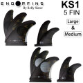 FIREWIRE Slater Designs ファイアーワイヤー スレーターデザイン フィン ENDOR FINS エンダーフィン KS1 TRI-QUAD FIN [CAMO] future 超軽量 ショートボード用 5枚