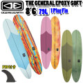 [follows特別価格] O&E 2025 OCEAN＆EARTH オーシャンアンドアース サーフボード THE GENERAL EPOXY SOFT 8’6 SINGLE FIN 1Plug ソフトボード ロングボード [営業所止め送料無料]