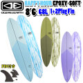 [follows特別価格] OCEAN＆EARTH オーシャンアンドアース サーフボード HAPPY HOUR EPOXY SOFT 8’6 1+2Plug ソフトサーフボード ロングボード [営業所止め送料無料]
