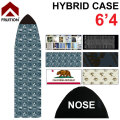 ショートボード用  サーフボードケース FRUITION HYBRID CASE ハイブリッド ケース マイクロファイバー サーフボードケース 6'4 フリューション ファンボード用 ソフトケース サーフィン