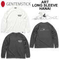 GENTEM STICK ゲンテンスティック 長袖 ART LONG SLEEVE HANAI ロンT ロングTシャツ メンズ [メール便発送商品]