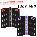 [在庫限り] 2024 GORILLA GRIP ゴリラグリップ デッキパッド KICK MID 3ピース サーフトラクション キック ミッド サーフィン デッキパッチ デッキパット 送料無料