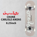 チョコレート スケートボード コンプリート CHOCOLATE CHUNK 8.25inch [CH106] CARLISLE AIKENS カーライル・エイキンス スケボー COMPLETE  完成品 組み立て済み