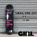 ガール スケートボードデッキ SWAG ONE OFF 8.0inch [G18] LIL DRE GIRL SKATEBOARD リル・ドレ スケボー デッキ GWG