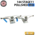 INDEPENDENT TRUCK インディペンデント トラック [107] STAGE11 POLISHED MID 144 TIAGO LEMOS ティアゴ レモス パーツ スケートボード スケボー SK8 SKATE BOARD