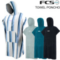 新色！25 FCS コットンタオルポンチョ お着替えポンチョ マリンスポーツ サーフィン エフシーエス お着替えタオル 綿 100%