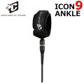 2026 リーシュコード クリエイチャー CREATURES 9ft 9フィート ICON ANKLE 9 7mm サーフィン パワーコード ショートボード 日本正規品