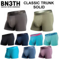 BN3TH ベニス ボクサーパンツ ショート TRUNK SOLID メンズ インナーパンツ MYPAKAGE マイパッケージ 登山 下着 無地 正規品 蒸れない お祝い プレゼント ギフト  [メール便発送商品]