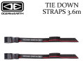 OCEAN&EARTH オーシャンアンドアース TIE DOWN STRAPS 3.6m タイダウンストラップ 車用 サーフボードストラップ サーフィン