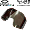 OAKLEY オークリースペアレンズ [Aoo7103LS-07] Prizm Black Iridium FALL LINE M／FALL LINE XM 対応 フォールライン スノーゴーグル 日本正規品