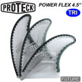 PROTECK FIN プロテック フィン POWER FLEX  FUTURE 4.5"" パワーフレックス ショートボード用フィン トライフィンセット