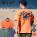 [メール便発送商品] RealBvoice リアルビーボイス 10451-11846 RIDE WITH TIDE PIGMENT T-SHIRT ライド ウィズ タイド ピグメント Tシャツ メンズ  レディース ユニセックス