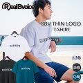 [メール便発送商品] RealBvoice リアルビーボイス 10451-11800 RBV THIN LOGO T-SHIRT RBV シン ロゴ Tシャツ メンズ レディース ユニセックス