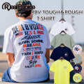 [メール便発送商品] RealBvoice リアルビーボイス 10451-11793 RBV TOUGH＆ROUGH T-SHIRT RBV タフ＆ラフ Tシャツ メンズ  レディース ユニセックス