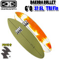 [follows特別価格] OCEAN＆EARTH オーシャンアンドアース サーフボード DAKODA BULLET EPOXY SOFT 6’0 TRI ソフトサーフボード トライ ショートボード [営業所止め送料無料]