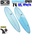 [follows特別価格] OCEAN＆EARTH オーシャンアンドアース サーフボード HAPPY HOUR EPOXY 7’6 5Plug ソフトサーフボード ファンボード ミッドレングス [営業所止め送料無料]