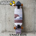 SECTOR9 セクターナイン UNAGI RIPS 34.5インチ SURF サーフスケート オフトレ 陸トレ スケートボード SK8