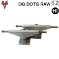 スケボー トラック ベンチャー VENTURE TRUCK OG DOTS RAW 5.2 HIGH [VT49] スケートボード トラック パーツ SK8