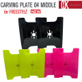 最新！OJKプレート カービングプレート フリースタイル用 CP-04 CARVING PLATE 04 MIDDLE スノーボード ドラグダケ ドラグ緩和 スピード ラントリ ゴン攻め フリーライド リフトアップ ビンディング