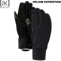 25-26 BURTON ak バートン スノーボードグローブ 5本指 ヘリウム エクスペディショングローブ HELIUM EXPEDITION GLOVES 2025 2026 [メール便発送商品]