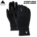 25-26 BURTON バートン スノーボードグローブSCREEN GRAB GLOVE LINERS スノーボード インナーグローブ 2025 2026