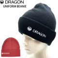 25-26 DRAGON ドラゴン UNIFORM BEANIE ユニフォームビーニー ビーニー 帽子 スノーボード アウトドア 日本正規品