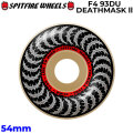 SPIT FIRE スピットファイアー ウィール FORMULA FOUR F4 93DU CLASSIC DEATHMASK ll 54mm [S11] スケートボード スケボー パーツ SKATE BOARD WHEEL SK8