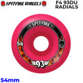 SPIT FIRE スピットファイアー ウィール FORMULA FOUR F4 93DU RADIALS 54mm [S12] スケートボード スケボー パーツ SKATE BOARD WHEEL SK8