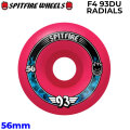 SPIT FIRE スピットファイアー ウィール FORMULA FOUR F4 93DU RADIALS 56mm [S13] スケートボード スケボー パーツ SKATE BOARD WHEEL SK8