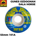 スケートボード ウィール SATORI MOVEMENT WHEEL サトリウィール [15] GUNES OZDOGMAN DALA HORSE 101A 53mm サトリムーブメント ハードウィール SKATE BOARD 