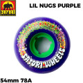 スケートボード ウィール SATORI MOVEMENT WHEEL サトリウィール [30] LIL NUGS PURPLE 78A 54mm サトリムーブメント ソフトウィール SKATE BOARD 