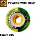 スケートボード ウィール SATORI MOVEMENT WHEEL サトリウィール [28] POWERD WITH HEMP 78A 56mm サトリムーブメント ソフトウィール SKATE BOARD 