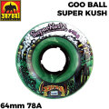 スケートボード ウィール SATORI MOVEMENT WHEEL サトリウィール [25] GOO BALL SUPER KUSH 78A 64mm サトリムーブメント ソフトウィール SKATE BOARD 