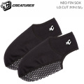 クリエイチャー  ボディボード用 フィンソックス LO-CUT かかとなし FIN SOX CREATURES