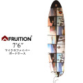 サーフボードケース FRUITION マイクロファイバー サーフボードケース  7’6 ファンボード用フリューション ソフトケース レトロ／フィッシュ ミッドレングス サーフィン