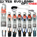 NEW！ 26   ツールス サーフィン リーシュコード TLS EVO LEASH 10ft 膝下 サーフボード 流れ防止 TOOLS KNEEトゥールス  