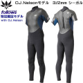 [在庫限り] 25 フォローズ別注 ウェットスーツ 3mm シーガル バックジップ メンズ ウエットスーツ AXXE CLASSIC CJ Nelsonモデル Type-CJ アックスクラシック リミテッドエディション