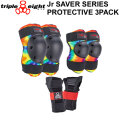 TRIPLE EIGHT トリプルエイト プロテクター Jr.SAVER SERIES PROTECTIVE 3PACK 膝 肘 手首 3点 セット TIE DYE 子供 ジュニア キッズ 男女兼用 スケボー スケートボード BMX 自転車 防護 日本正規品