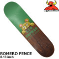 トイマシーン デッキ スケートボード TOY MACHINE DECK ROMERO FENCE [TM1] 8.13inch LEO ROMERO レオ・ロメオ スケボー パーツ SKATE BOARD DECK