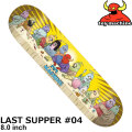 トイマシーン デッキ スケートボード TOY MACHINE DECK LAST SUPPER ＃04 [TM5] 8.0inch スケボー パーツ SKATE BOARD DECK