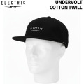 26 ユニセックス メッシュキャップ 帽子 [E25SC02] ELECTRIC UNDERVOLT COTTON TWILL 6パネル CAP フラットキャップ 深め メンズ レディース 日本正規品