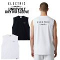 26 メンズ ロゴドライノースリーブ  [E26ST38] ELECTRIC UNDERVOLT DRY NO SLEEVE エレクトリック 接触冷感 防蚊加工 日本正規品【メール便発送商品】【即】