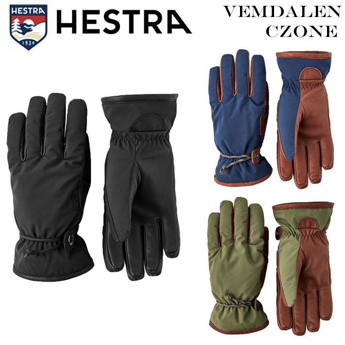 [メール便発送商品] 25-26 HESTRA ヘストラ グローブ スノーボード VEMDALEN CZONE ヴェムダレン シーゾーン 3003600 5本指 2025 2026 日本正規品