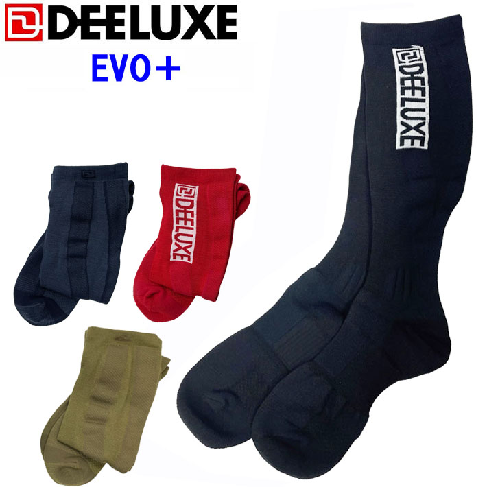 NEWモデル DEELUXE ディーラックス THERMO SOCKS EVO＋ [サーモソックス エボプラス] スノーボードソックス 靴下