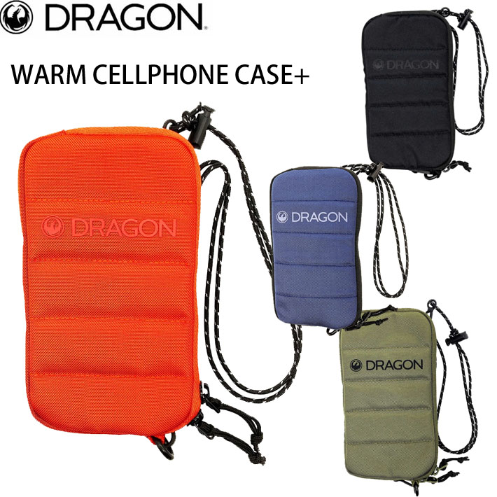 [メール便発送商品] 25-26 DRAGON ドラゴン パスケース WARM CELL PHONE CASE+ ウォームセルフォーンケース プラス スノーボード アウトドア 日本正規品